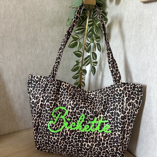 Sac leopard « bichette »