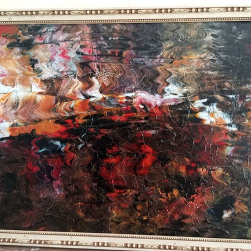 Tableau craquelé