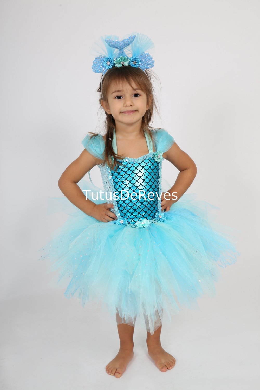 Deguisement De Petite Sirene Robe Tutu Enfant Petite Sirene Ariel Un Grand Marche