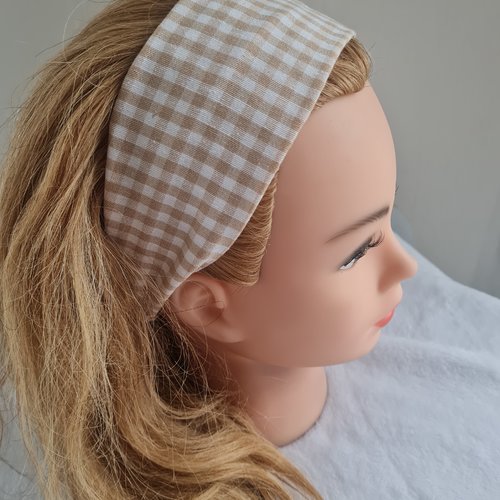 Bandeau simple vichy