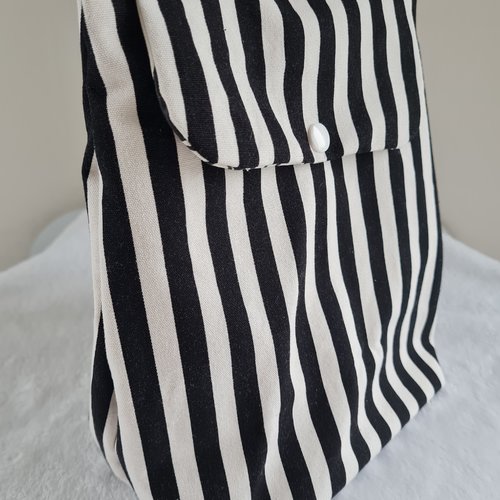 Lunch bag cousu main