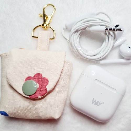 Étui pour écouteurs / airpods – création artisanale