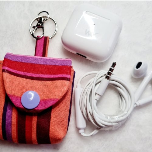 Étui pour écouteurs / airpods – création artisanale