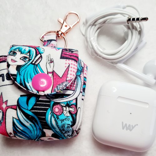Étui pour écouteurs / airpods – création artisanale