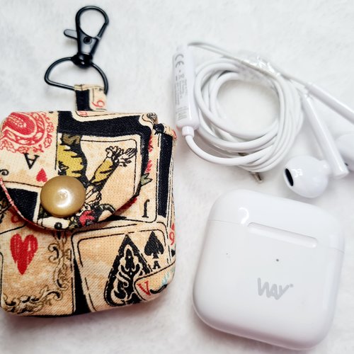 Étui pour écouteurs / airpods – création artisanale