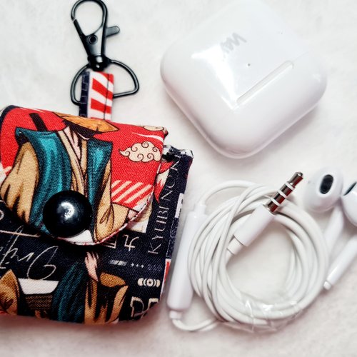 Étui pour écouteurs / airpods – création artisanale