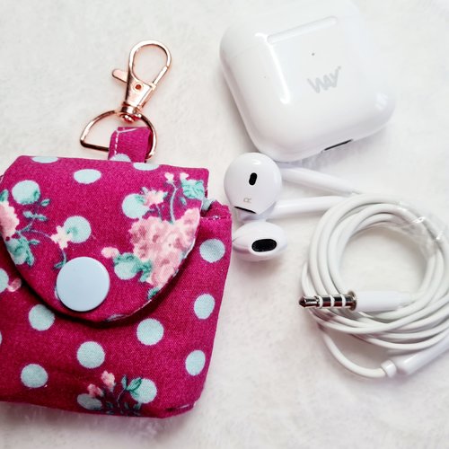 Étui pour écouteurs / airpods – création artisanale