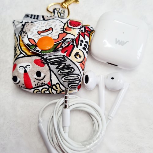 Étui pour écouteurs / airpods – création artisanale