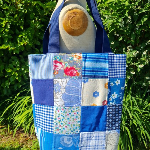 Joli sac patchwork fait main