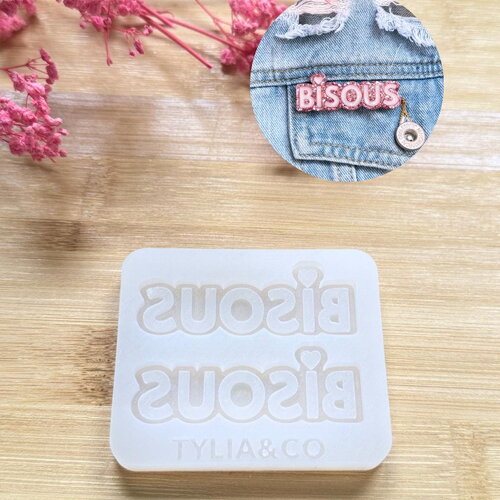 Moule silicone pour résine époxy, uv, resinmold, moule pour broche, pins interchangeable, moule silicone