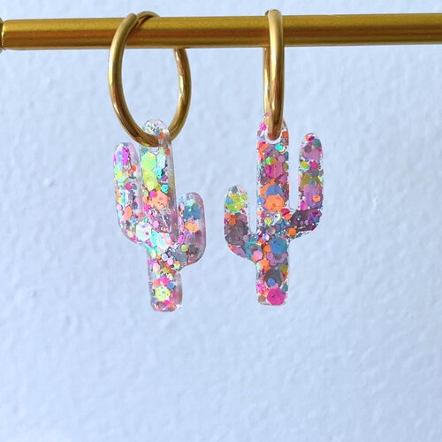 Moule silicone pour résine époxy, uv, resinmold, moule pour pampilles interchangeable, moule silicone cactus