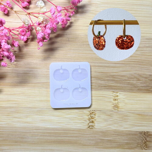 Moule silicone pour résine époxy, uv, resinmold, moule pour pampilles interchangeable, citrouille, halloween, automne