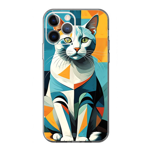 Coque chat muet pour iphone