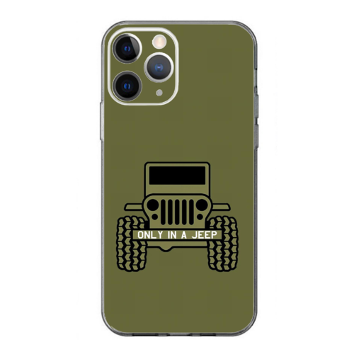 Coque only in a jeep pour iphone