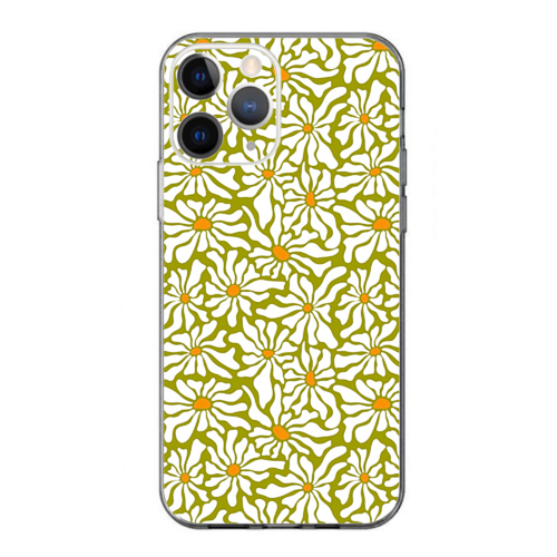 Coque souple pour iphone soleil vert