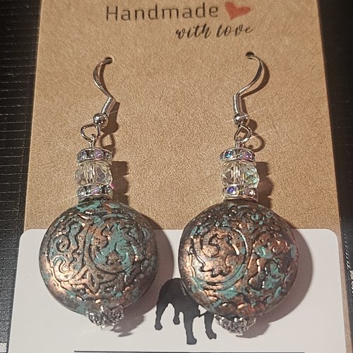 Boucles d’oreilles fantaisies éclat bohème