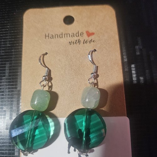 Boucles d’oreilles fantaisies un biais d'amour