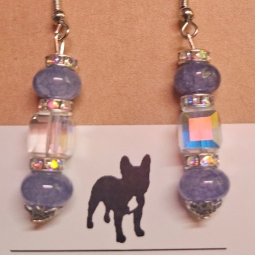 Boucles d’oreilles fantaisies un biais d'amour