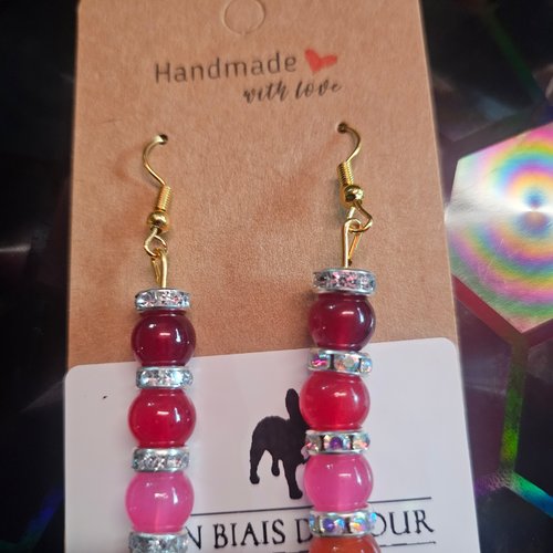 Boucles d’oreilles fantaisies un biais d’amour