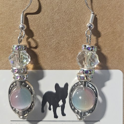 Boucles d’oreilles fantaisies un biais d'amour