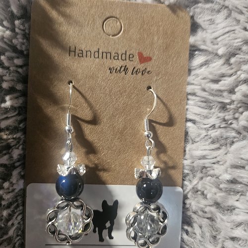 Boucles d’oreilles fantaisies un biais d'amour