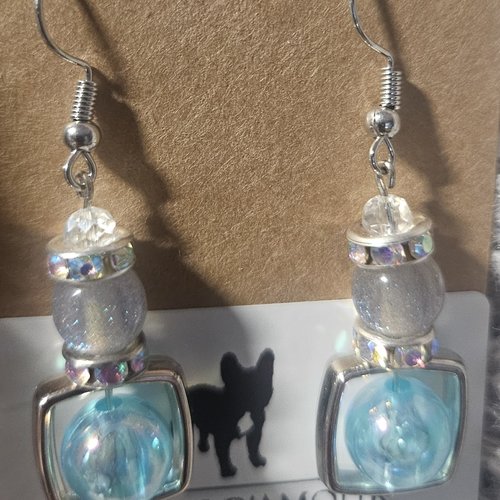 Boucles d’oreilles fantaisies un biais d'amour