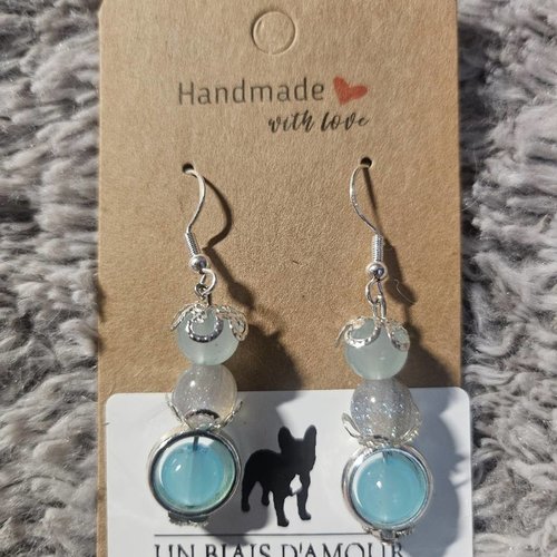 Boucles d’oreilles fantaisies un biais d'amour
