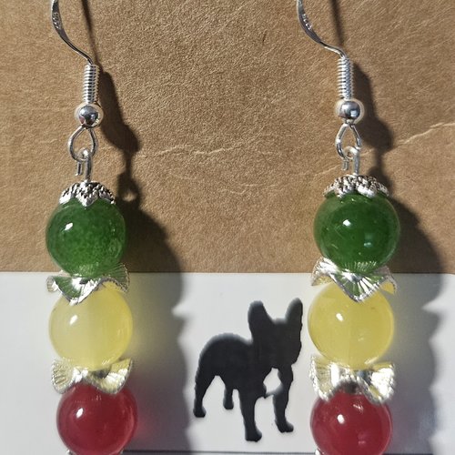 Boucles d’oreilles fantaisies un biais d'amour