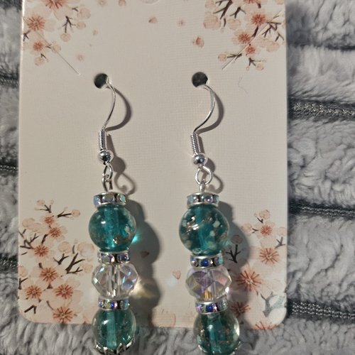 Boucles d’oreilles fantaisies un biais d'amour