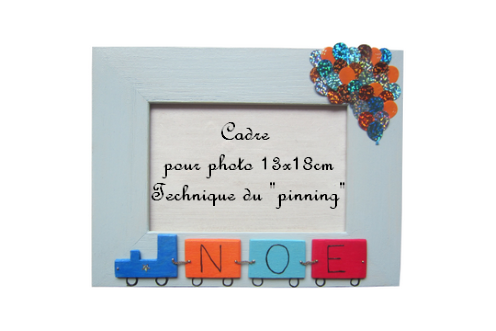 Decoration Chambre Bebe Enfant Idee Cadeau De Naissance Anniversaire Cadre Photo 13x18cm Bois Personnalisable Avec Prenom Garcon Un Grand Marche