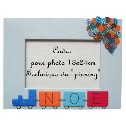 Decoration Chambre Bebe Enfant Idee Cadeau De Naissance Anniversaire Cadre Photo 18x24cm Bois Personnalisable Avec Prenom Garcon Un Grand Marche