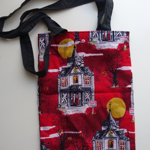 Sac halloween, sac à bonbons, tote bag