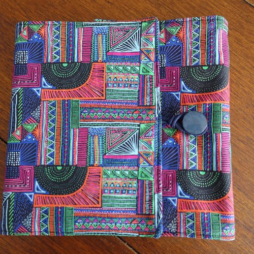 Carnet de voyage tissu, carnet d'écriture