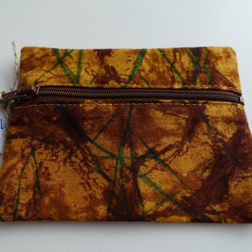 Porte monnaie, petite pochette zippée, rangement sac