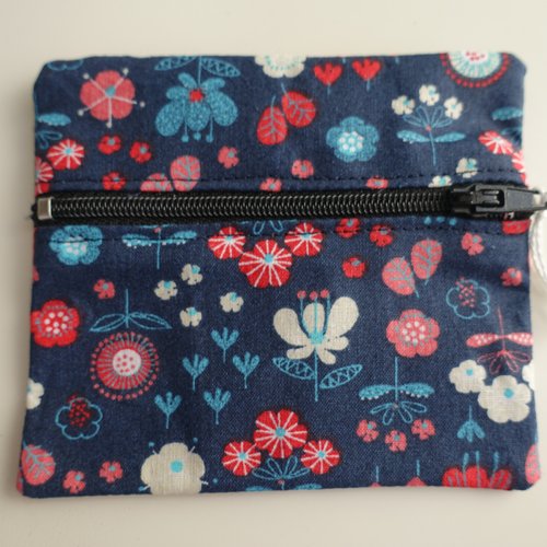 Porte monnaie, petite pochette zippée, rangement sac