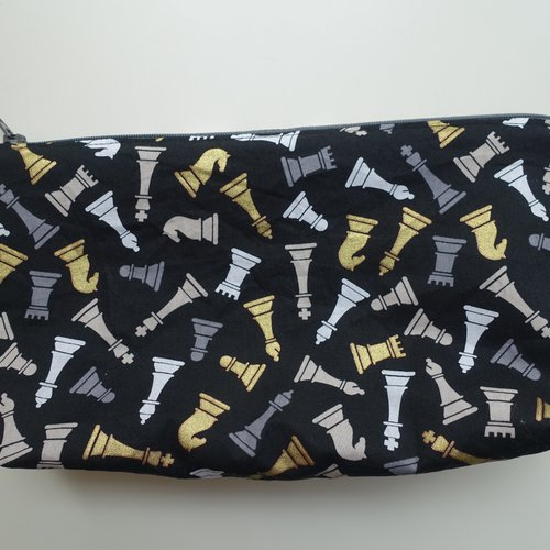 Pochette zippée, trousse