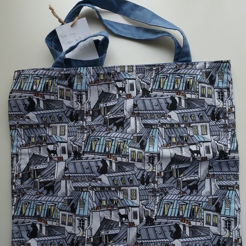 Tote bag, sac shopping