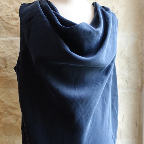 Haut femme, débardeur, top col bénitier t. l