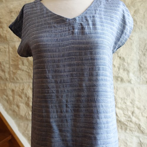 Tee-shirt femme, haut, top manches courtes