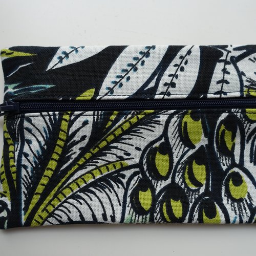 Porte monnaie, petite pochette zippée, rangement sac