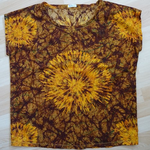 Tee-shirt, haut femme, grande taille, coton, t-shirt manches courtes