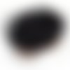 Fil fantaisie duveteux 1,5 mm noir