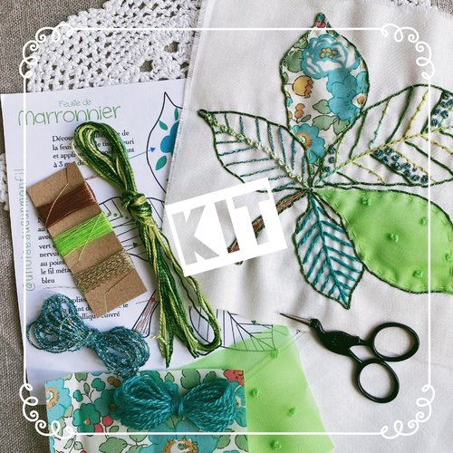 Kit complet feuille de marronnier
