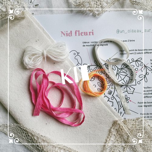 Kit nid fleuri