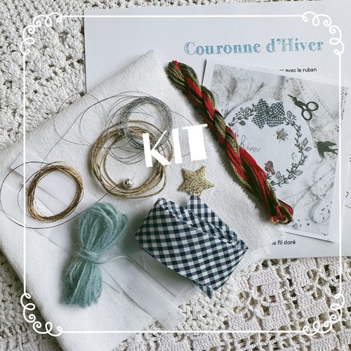 Kit couronne d’hiver