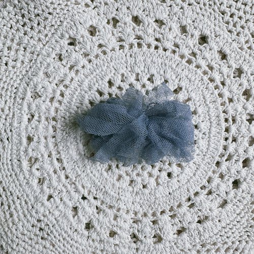 Ruban de tulle 8 mm pour broderie créative