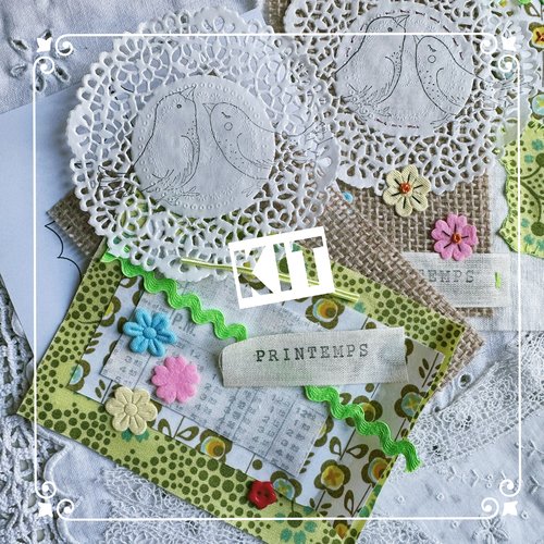 Kit scrap printemps