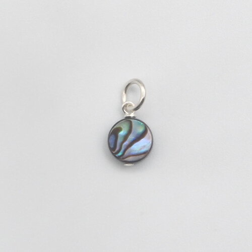 Pendentif pelayo pour homme nacre abalone argent massif