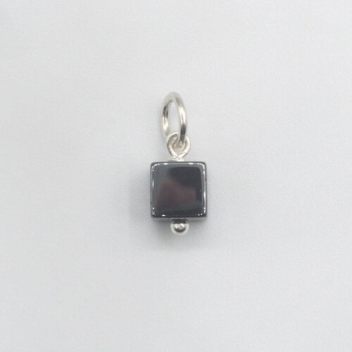 Pendentif aiden pour homme hématite argent massif