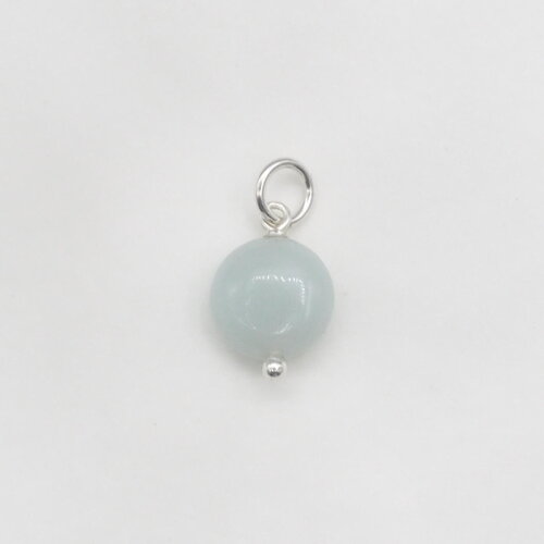 Pendentif briac amazonite argent massif